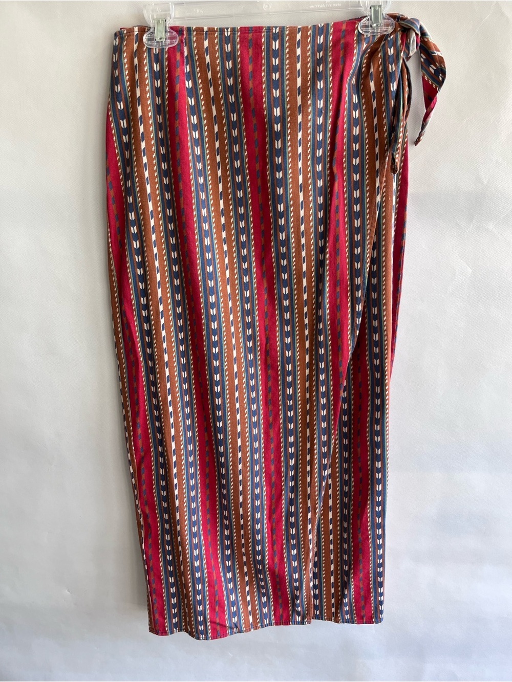 Vintage Rancha Deluxe Pencil Wrap Skirt Southwestern Boho 90’s